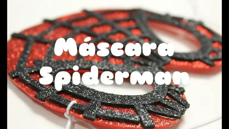 ▷ Plantilla mascara spiderman goma eva | Actualizado abril 2023